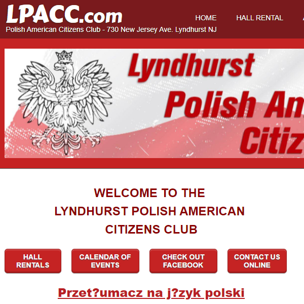 Polish Speaking Organization in New Jersey - Lyndhurst Polish American Citizens Club